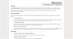 Desktop Screenshot of michelon.com.br
